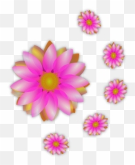 Pink Flower Petal Png Clipart - Art