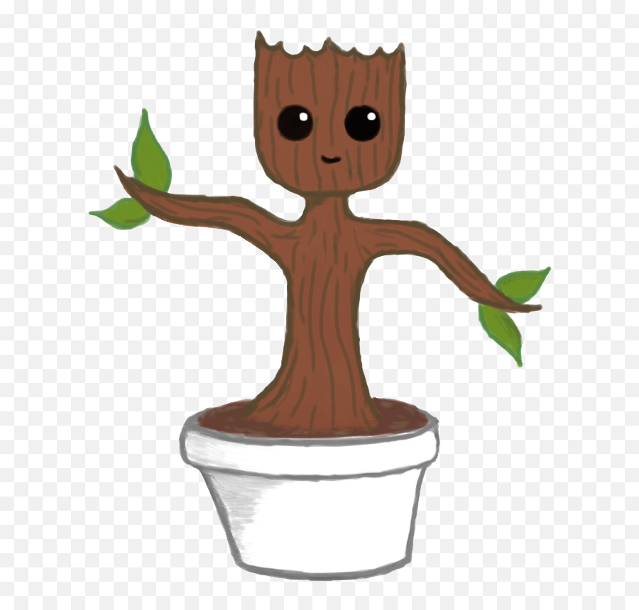 Download Baby Groot Png File - Groot Emoji Png,Groot Png