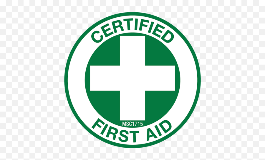 Certified First Aid Hard Hat Emblem Png