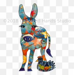 Watermarked Donkey Collected Hands Studio - Donkey Png,Donkey Png