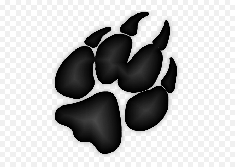 wolf paw print png