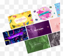 Channel Art With Youtube Banner Maker - App png