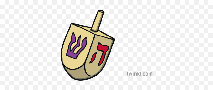 Dreidel 2 Illustration - Twinkl Emblem Png,Dreidel Png