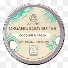 Suntribe Organic Body Butter Coconut U0026 Argan Plasticfree Png Transparent