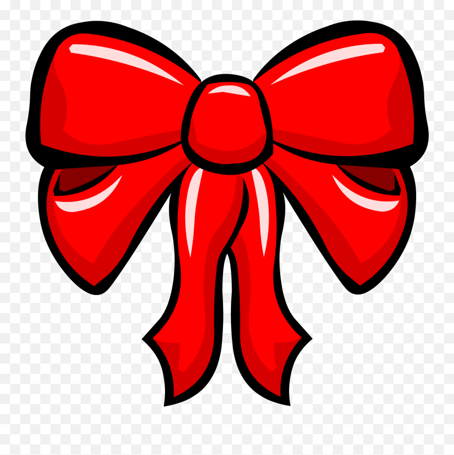 Download Christmas Ribbon - Ribbon Cartoon Png,Christmas Ribbon Png