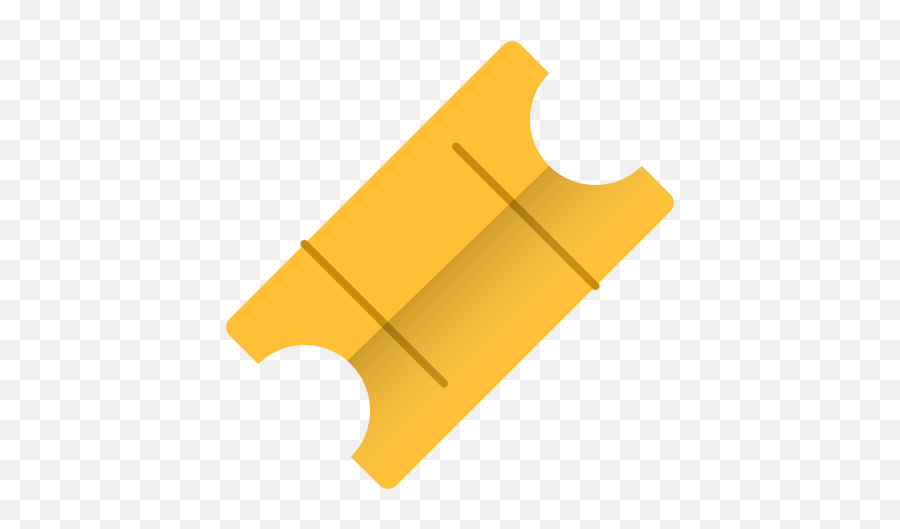 Gold Movie Pass Ticket Travel Icon - Tan Png,Gold Icon Png