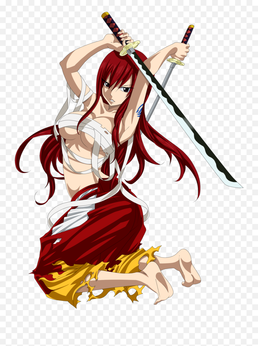 Download Hd 1º Erza Scarlet - Erza Fairy Tail Characters Png,Erza Scarlet Png