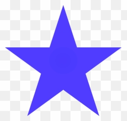 Estrellas Azul Png Purple Star - Blue Clip Art