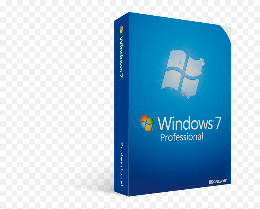Microsoft Windows 7 Professional 32 Bit - Windows 7 Professional Png,Windows 7 Logo