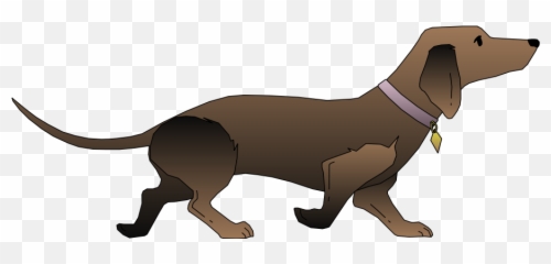 Dog Black And Brown Vector Png Clipart - Dachshund Vector Pixabay,Dachshund Png