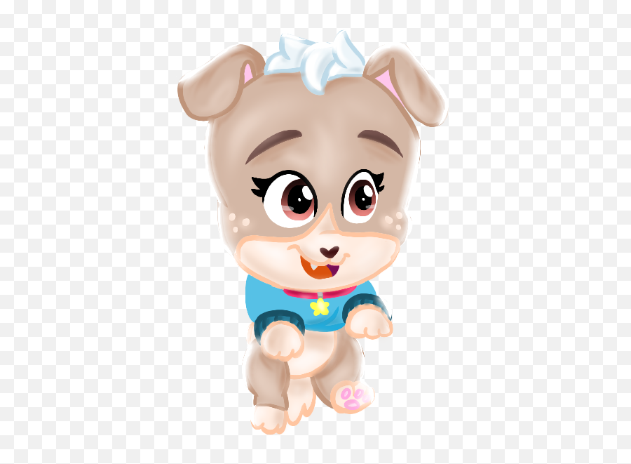 what breed is cupcake from puppy dog pals