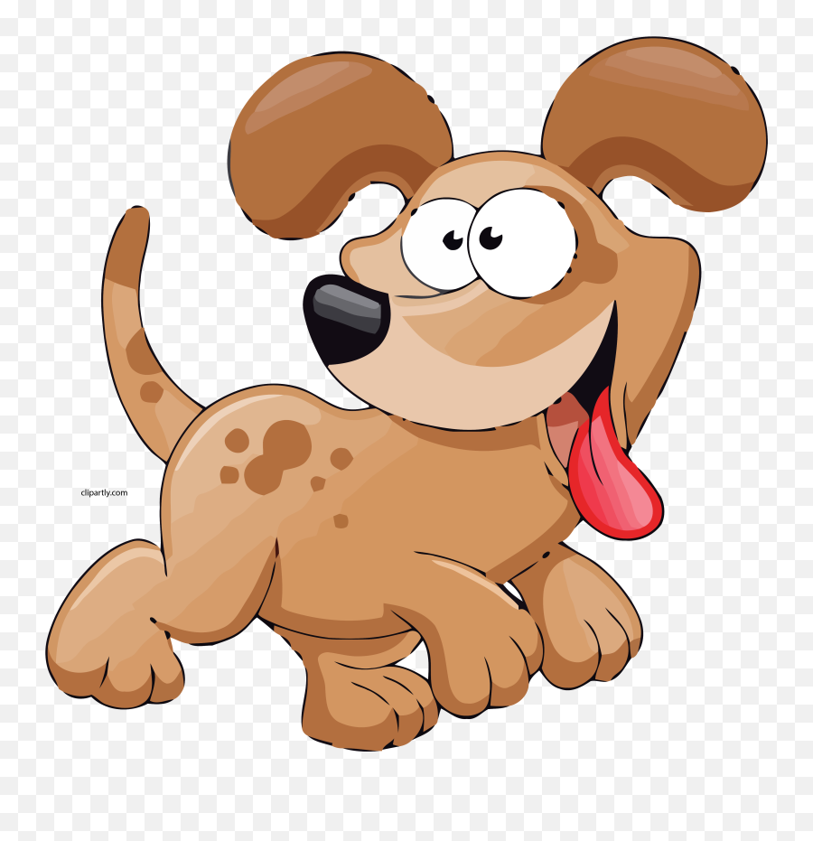 Cartoon Dog Character Clipart Png - Puppy Cartoon Transparent,Dog Cartoon Png
