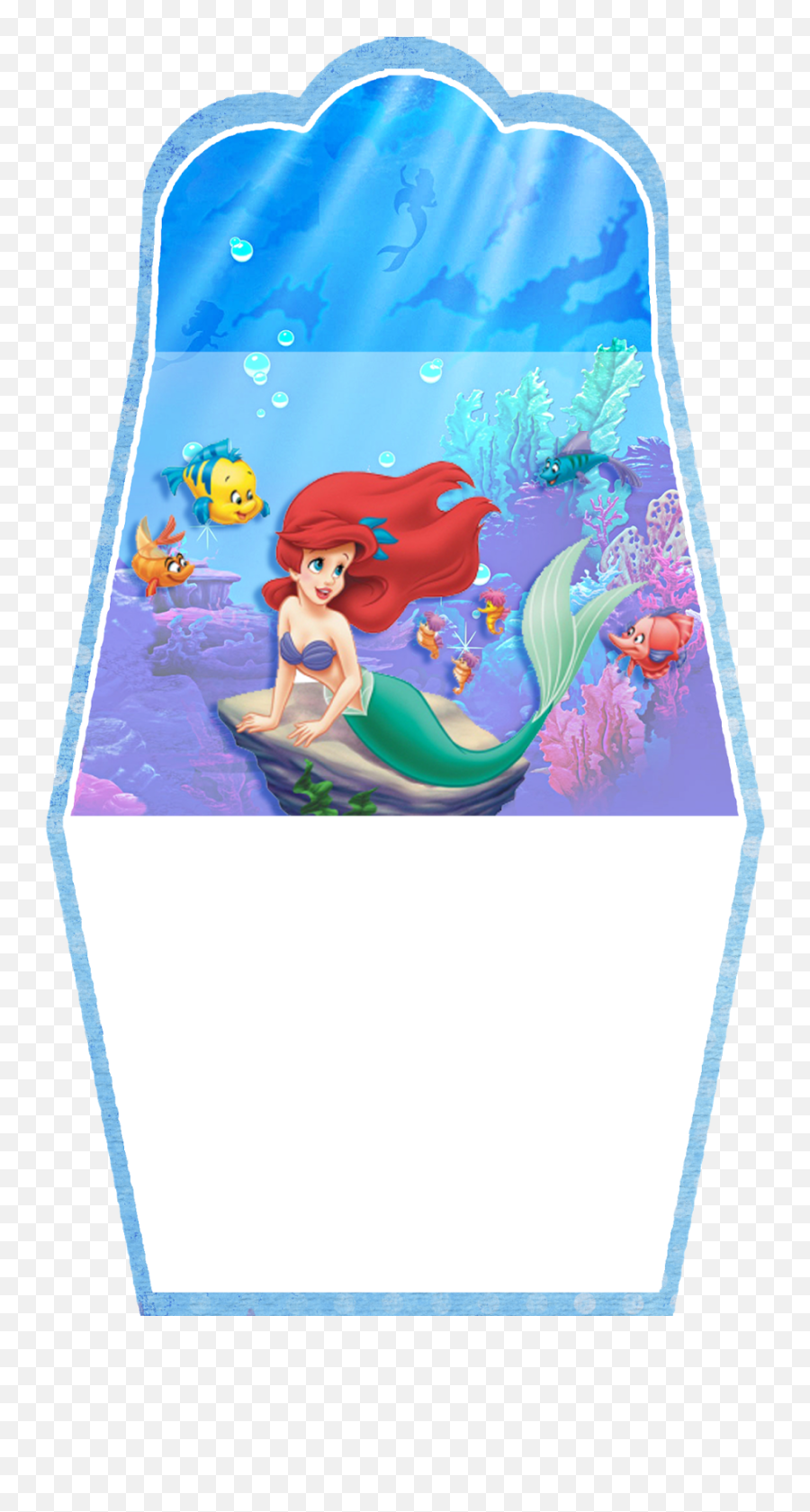 La Sirenita Png - The Little Mermaid Birthday Free Printable Imagenes De La Sirenita Para Imprimir,Free Mermaid Png