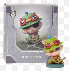 Yordle Team Mini - Rip Teemo Riot Games Store Figurine Teemo Png,Teemo Png
