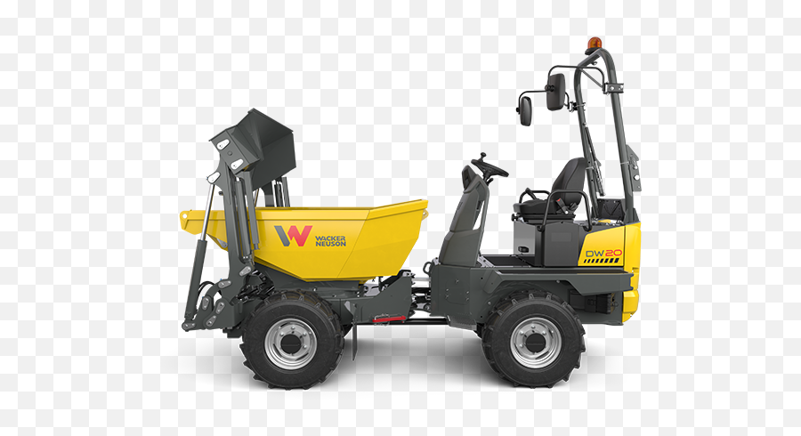 Loading Wheel Png - Wheel Dumper Dw20 With Selfloading Wacker Neuson Wheel Dumpers Hd,Bulldozer Png