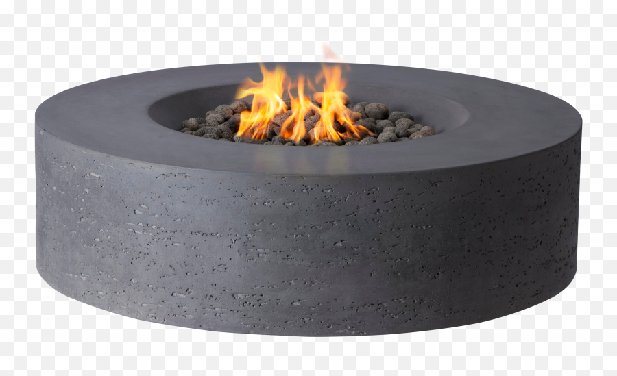 Pyromania Genesis Fire Pit Table - Charcoal Color Natural Gas Flame Png,Fire Pit Png