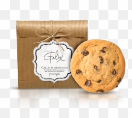 Cookie In Recycled Paper Bag - Paper Bag Cookies Png,Paper Bag Png