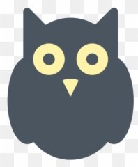 Halloween Horror Owl Witch Icon - Free png