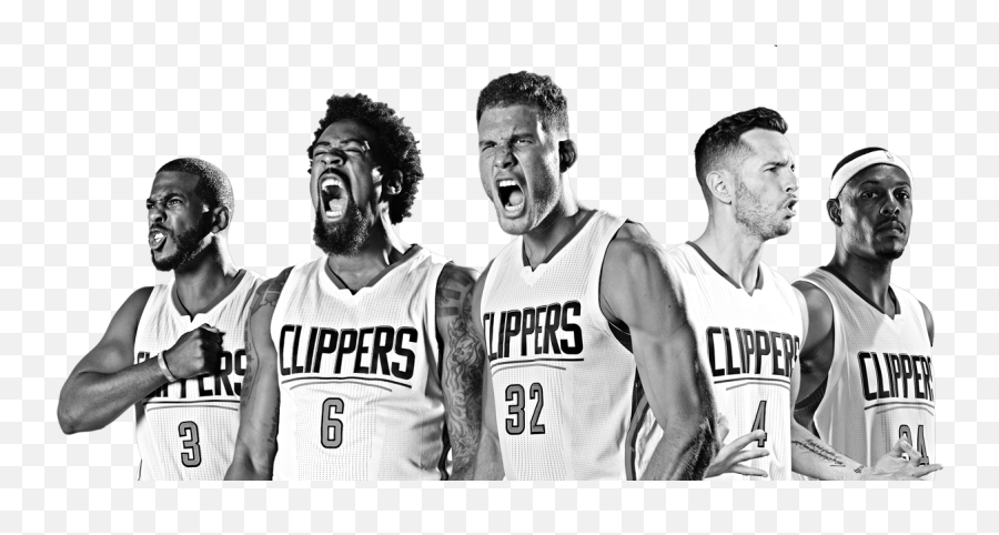 Together We Will - Los Angeles Clippers Players Png,Clippers Png