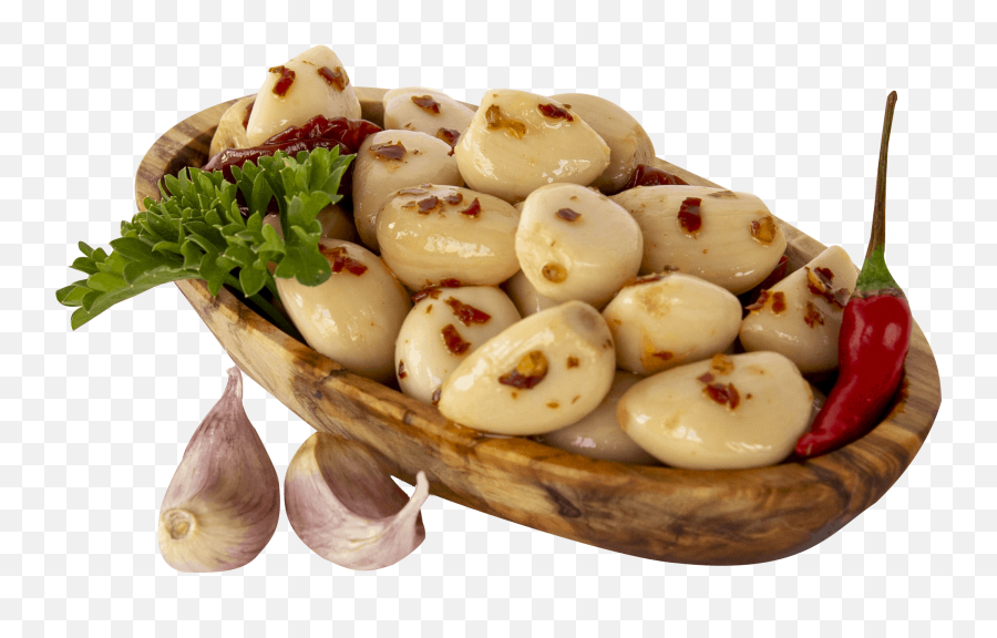 Hot Pickled Garlic - Sardo Foods Dish Png,Garlic Png