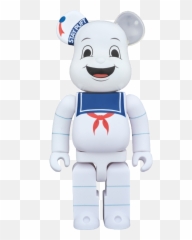 Download Bearbrick Stay Puft - Bearbrick Marshmallow Man Png,Stay Puft Marshmallow Man Png