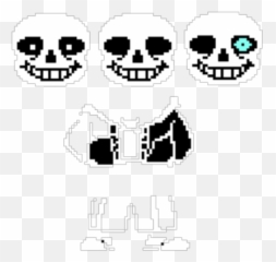 Shrug Png - Sans Pixel Art Gif,Sans Sprite Transparent - free transparent  png images 