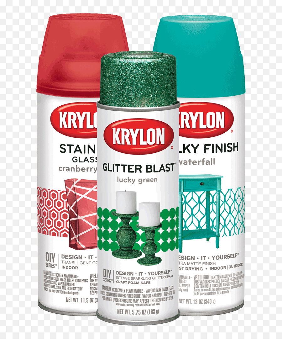 Nothing Makes Old Look New Like A Can Of Krylon Spray Paint - Krylon Fuschia Glitter Spray Paint Png,Spray Paint Can Png