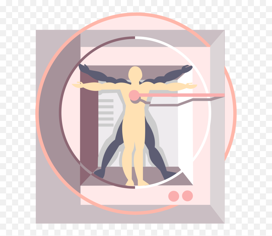 Digital Redux Of Da Vinciu0027s Vitruvian Man - Vector Image Fats As An Energy Source Png,Vitruvian Man Logo