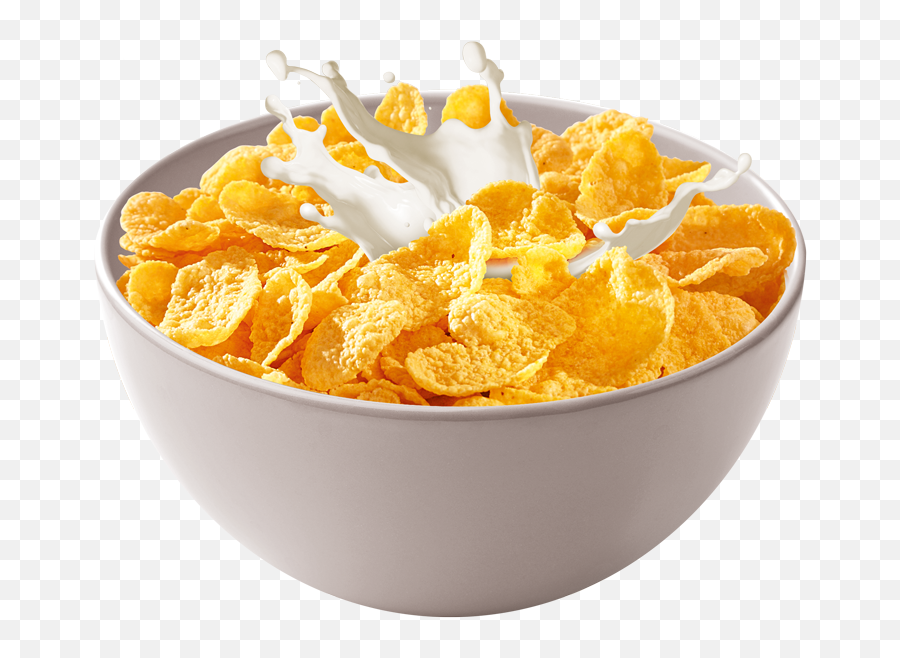 Breakfast Cereal - Bowl Of Frosted Flakes Png,Cereal Bowl Png