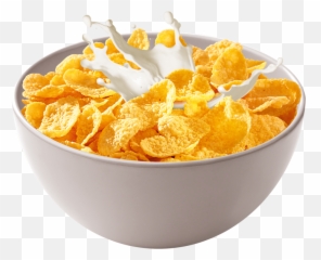 Breakfast Cereal - Bowl Of Frosted Flakes Png,Cereal Bowl Png