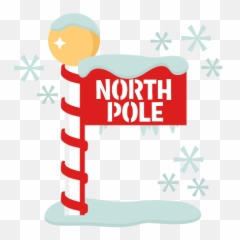 Clip Freeuse Stock North Pole Clipart - North Pole Sign Clipart Png,North Pole Png