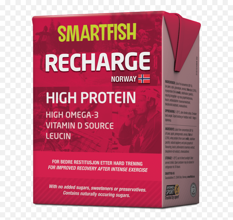 Recharge High Protein - Smartfish Nutrition Packet Png,Protein Png