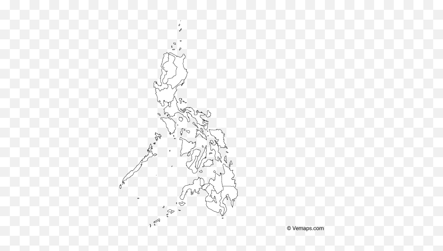 Vector Maps Of Philippines Free - Vector Philippine Map Png,Philippine Flag Png