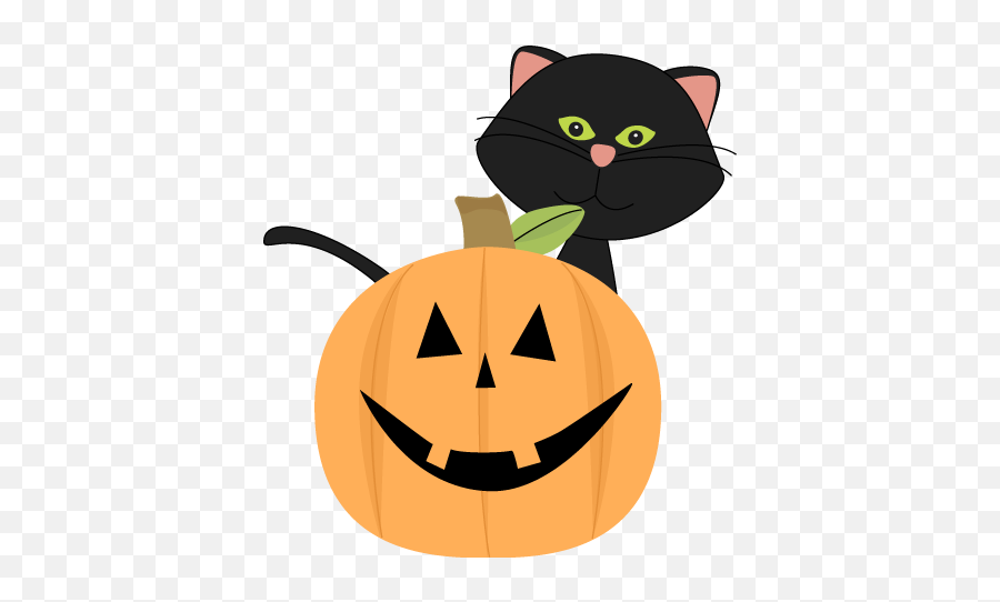Cute Halloween Cat - Clipartsco Halloween Clipart No Background Png,Halloween Cat Png