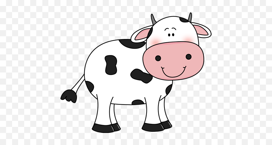 Cow Clipart Transparent 7 Station - Clip Art Cartoon Cow Png,Cow Transparent