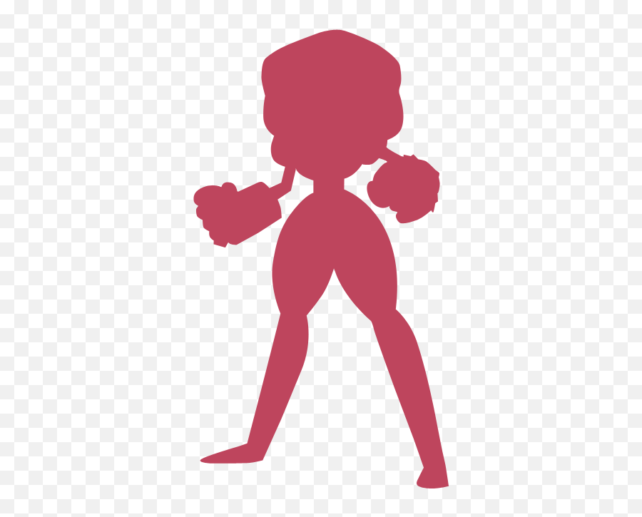 Transparent Garnet And Her Weapon - Garnet Steven Universe Characters Png,Garnet Transparent