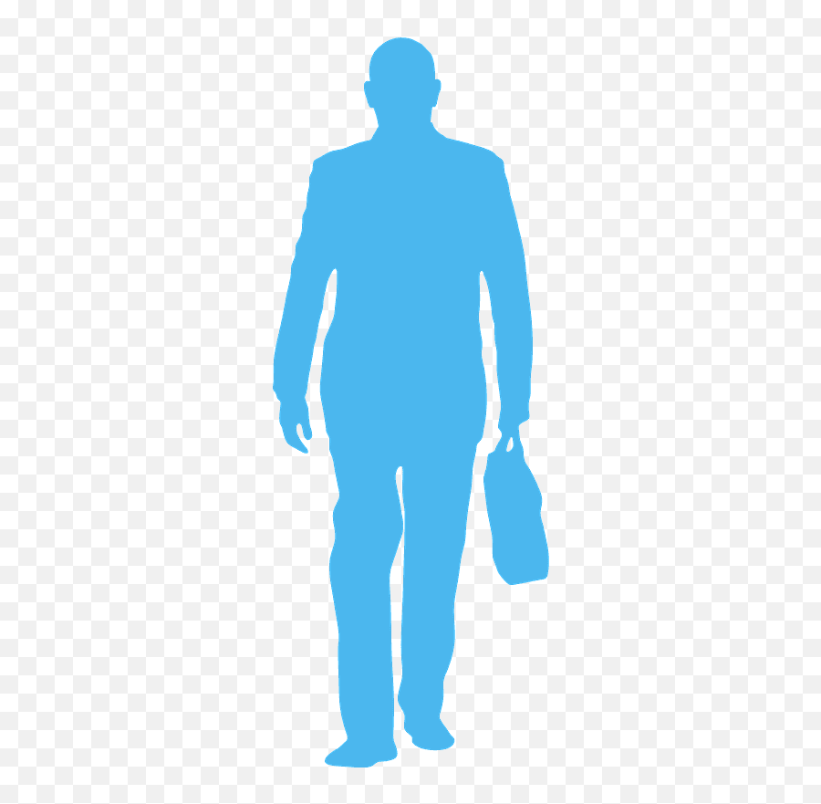 Walking Businessman Silhouette - For Men Png,Businessman Silhouette Png