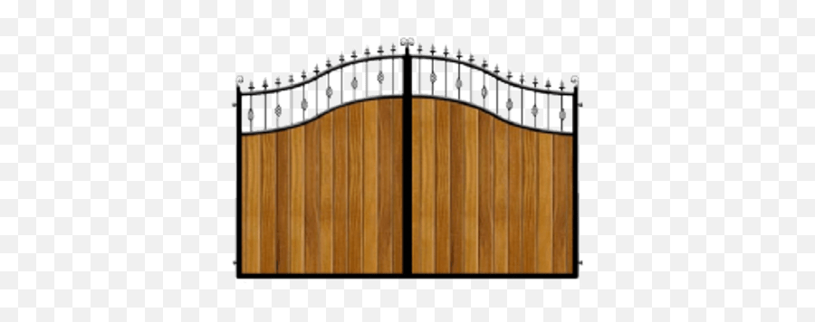 Metal Driveway Gate Transparent Png - Single Swing Driveway Gates,Gate Png
