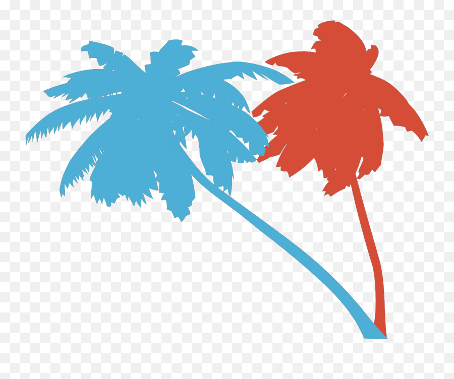 Vector Palm Trees Svg - Palm Tree Clip Art Png,Palm Tree Vector Png