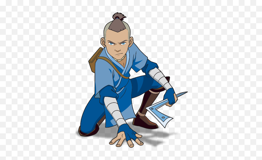 Meet Sokka Avatar The Last Airbender Characters - Avatar The Last Airbender Sokka Png,Avatar The Last Airbender Png