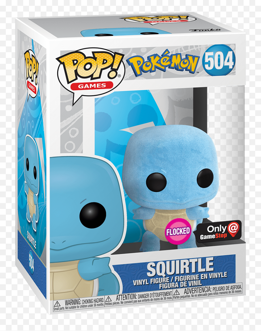 Squirtle Flocked Catalog Funko - Everyone Is A Fan Of Flocked Squirtle Pop Png,Squirtle Transparent