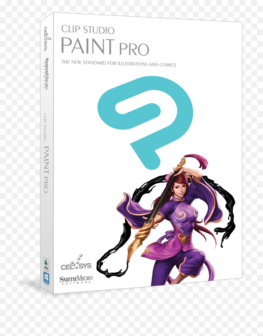 Clip Studio Paint Pro Download - Clip Studio Paint Box Png,Manga Studio 5 Icon