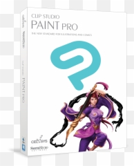 Clip Studio Paint Pro Download - Box png