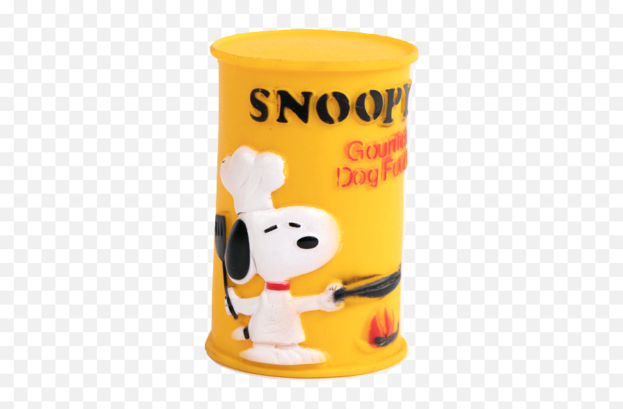 Snoopy Dog Food Can Toy Peanuts - Cylinder Png,Snoopy Buddy Icon