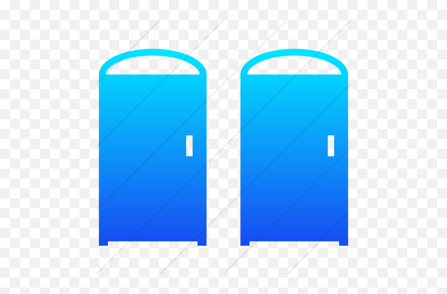 Iconsetc Simple Ios Blue Gradient Ocha Humanitarians Wash - Vertical Png,Porta Potty Icon
