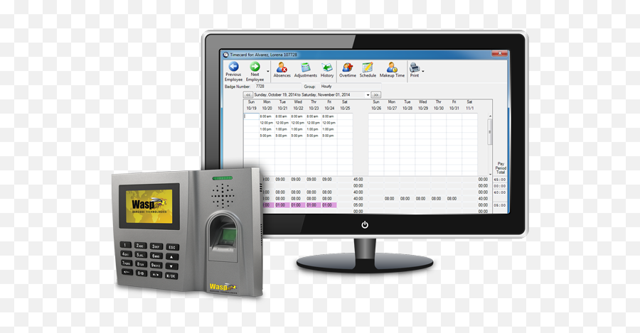 Time Clock Software - Time U0026 Attendance Systems Employee Time And Attendance System Png,Vista Driver Icon For Xp