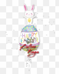 Happy Easter Bunny D - png