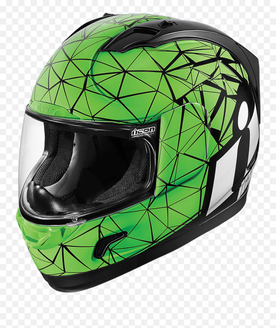 Icon Alliance Green Visor - Cascos De Mujer Verde Png,Icon Alliance Gt Primary Helmet