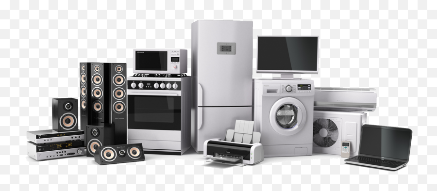 Download Elektronik - Home Appliances Full Size Png Image Electronic Goods,Gambar Icon Home