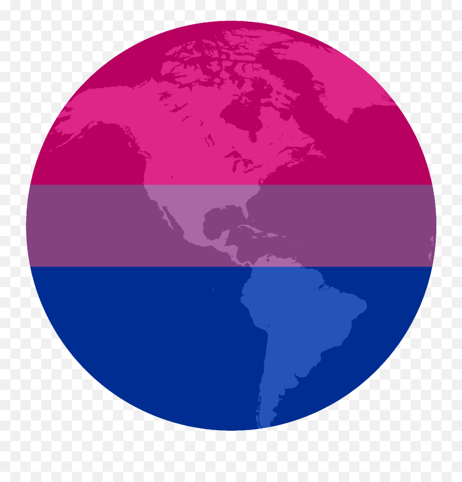 Bisexual Pride Globe - Language Png,Bisexual Flag Icon